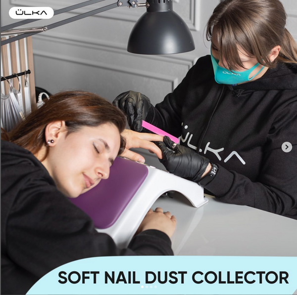ÜLKA X2S Soft Portable Manicure and Pedicure Dust Collector