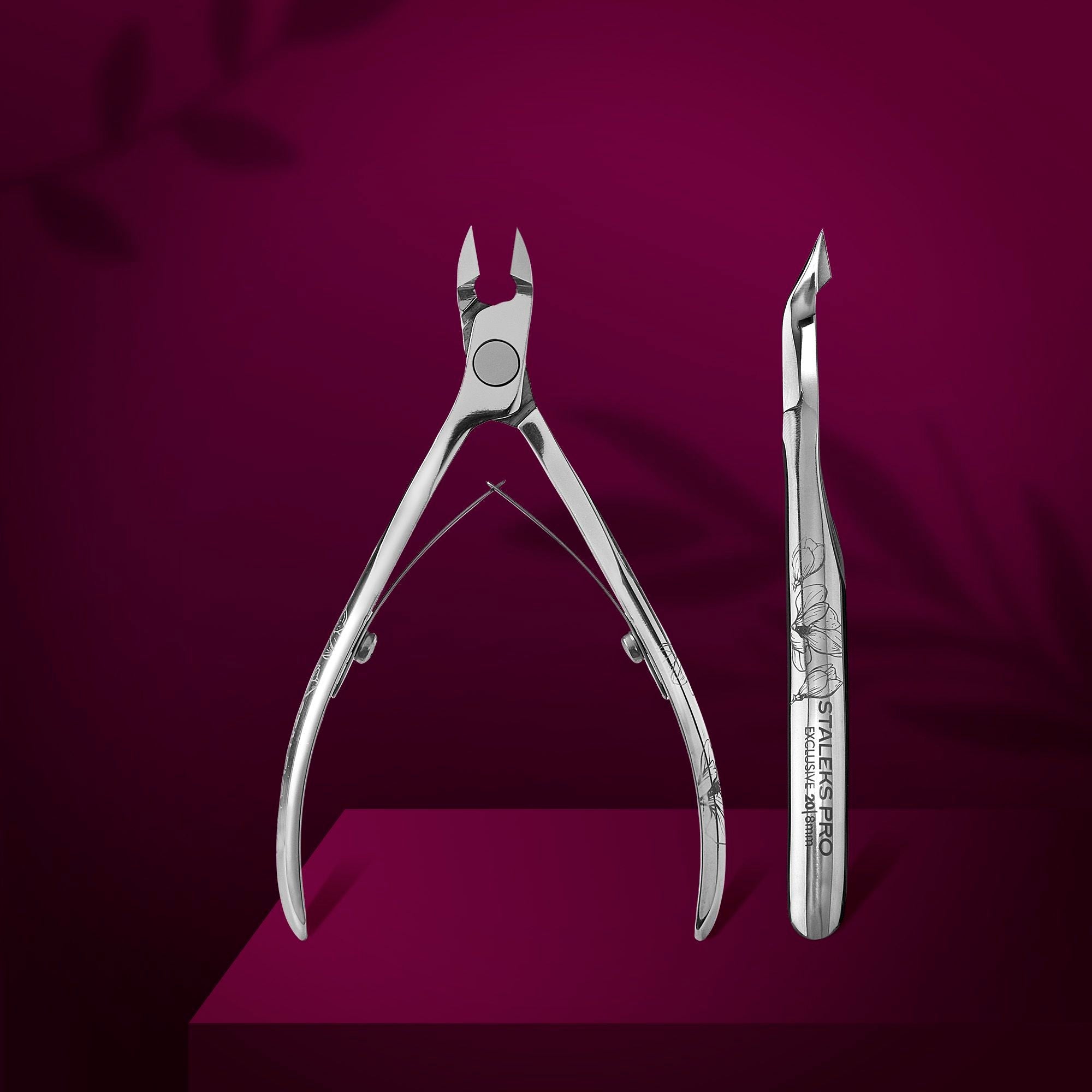 PROFESSIONAL CUTICLE NIPPERS STALEKS PRO EXCLUSIVE 20  TYPE 8
